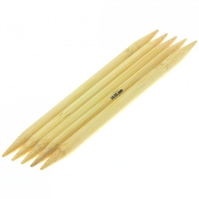 Bambusstrømpepinde 10 mm