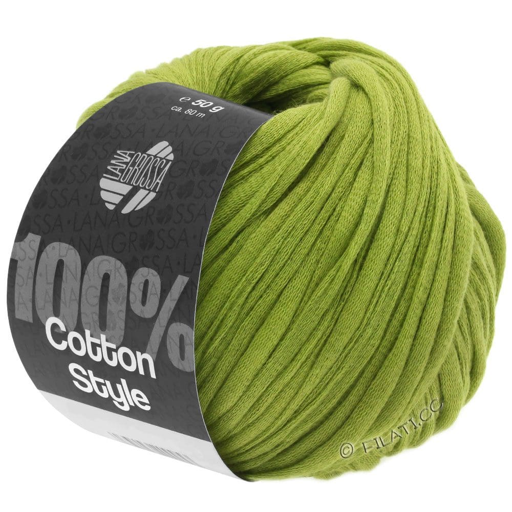 Garn 100% Cotton Style 010 Grøn