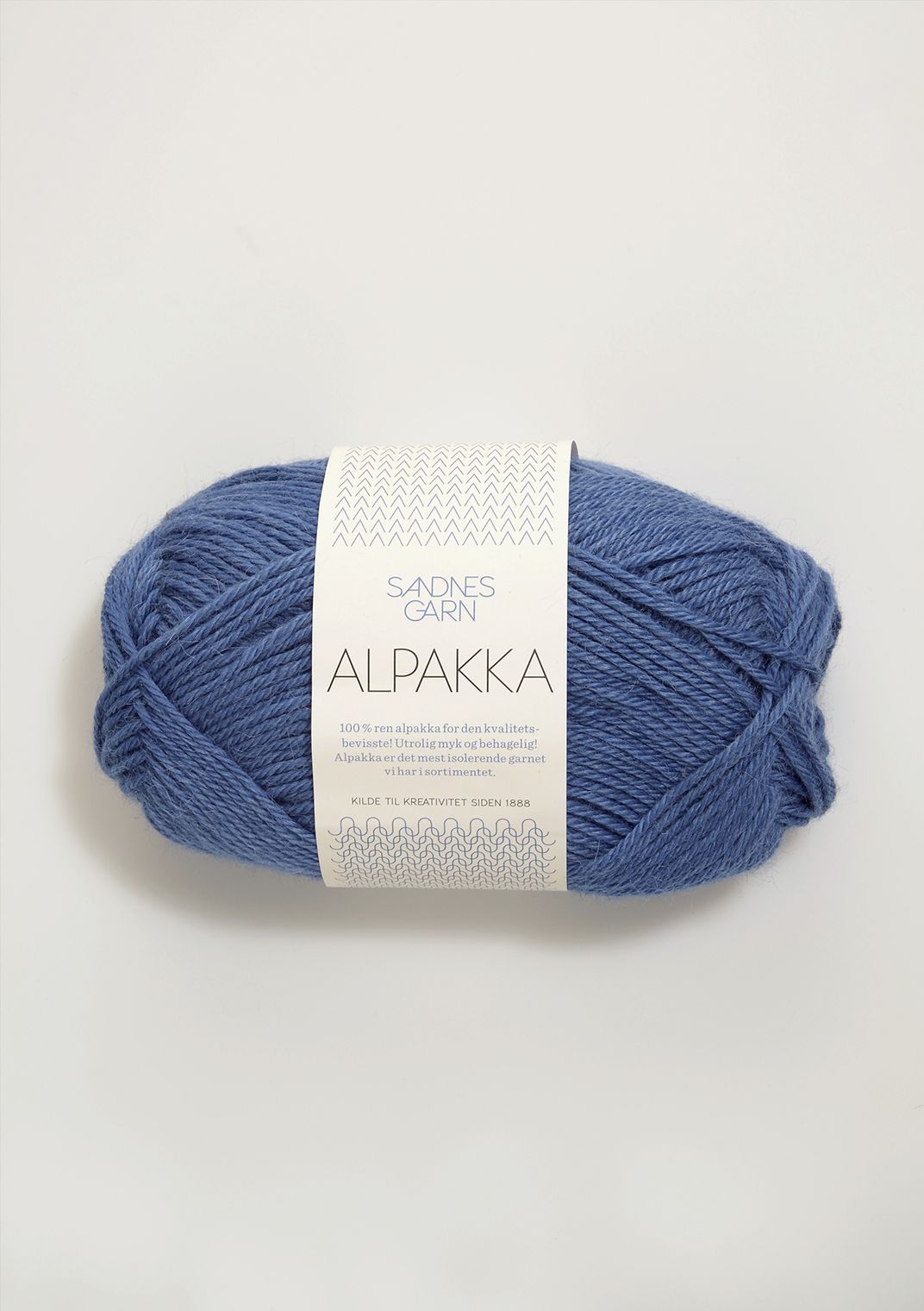 Garn Alpakka 6063 Blå