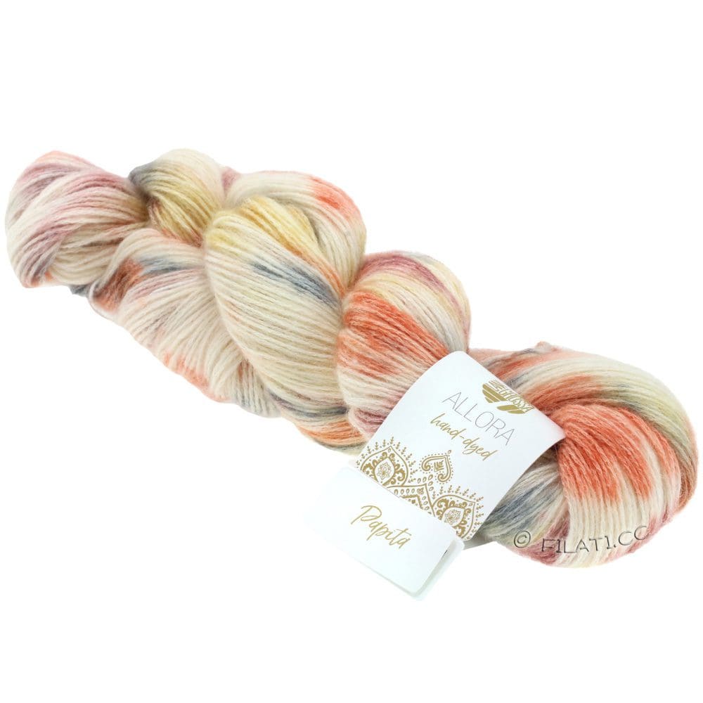 Garn Allora Hand-dyed 270 Papita