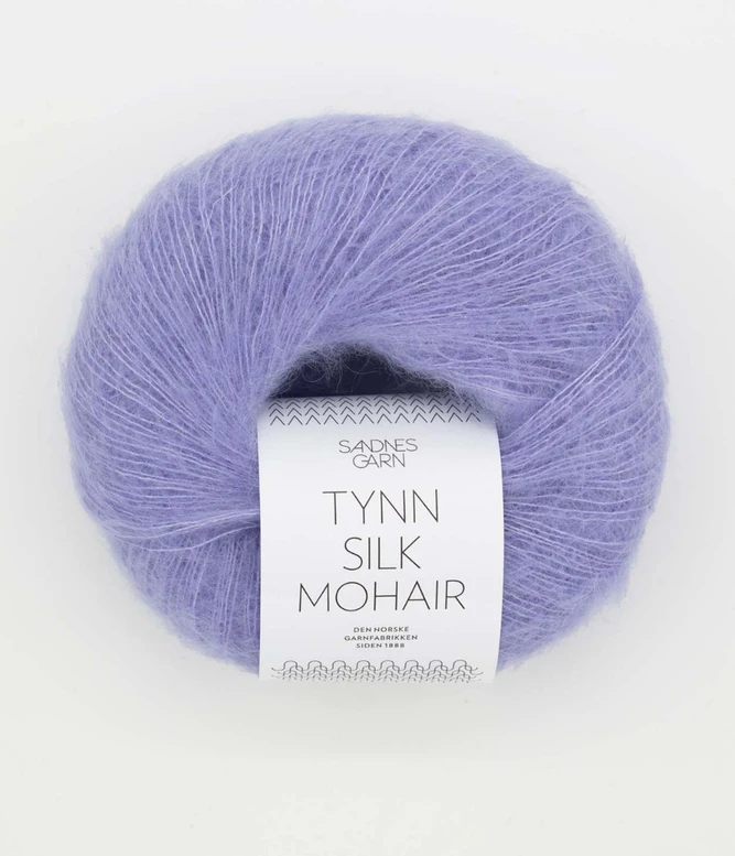Garn Tynn Silk Mohair 5214 Lys Krokus