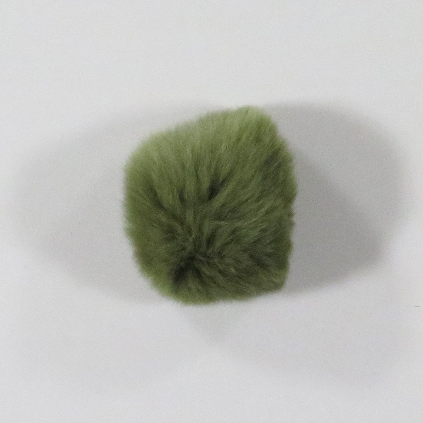 Pompon Kaninhår 60 mm Grøn