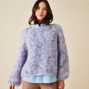 Strikkeopskrift til raglansweater
