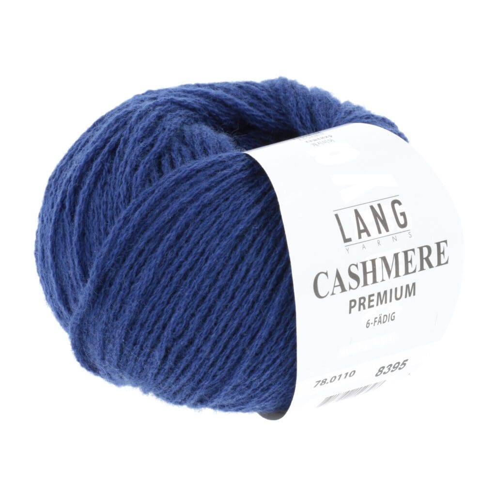 Garn Cashmere Premium 0110 Koboltblå