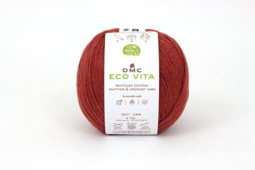 Garn Eco Vita 005 Rødbrun