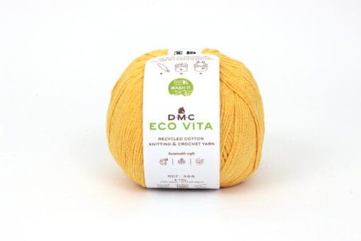 Garn Eco Vita 009 Solgul