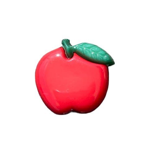 Rødt æble 15 mm