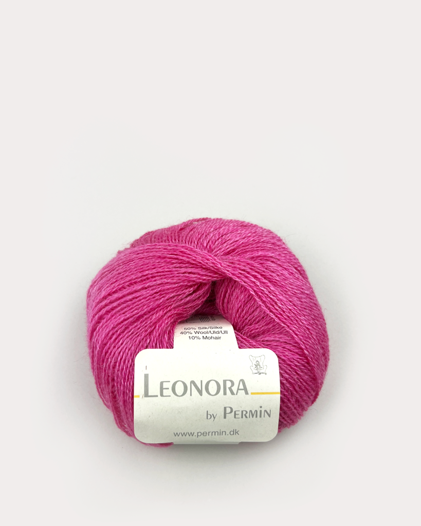 Garn Leonora by Permin 880425 Hot Pink
