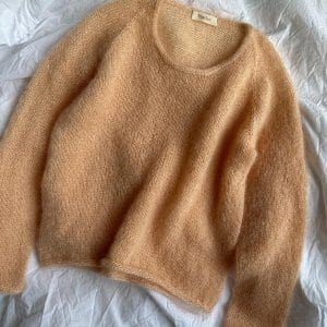 Strikkeopskrift til en lækker Kumulus Bluse O-neck fra PetiteKnit