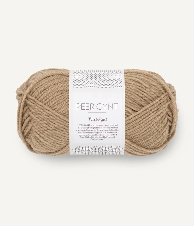 Garn PetiteKnit Peer Gynt 2542 Camel