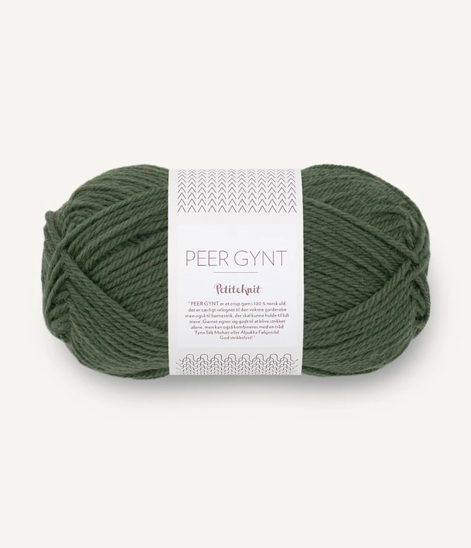 Garn PetiteKnit Peer Gynt 9581 Pine