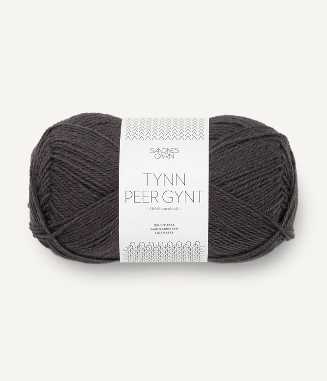 Garn Tynn Peer Gynt 3800 Bristol Black